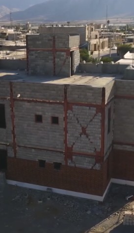 سقفی برای دانایی و نور؛ آخرین وضعیت ساخت کتابخانه و دارالقرآن باشت را ببینید