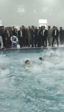 با پیگیری‌های تاجگردون صورت پذیرفت، استخر شهدای دانش‌آموز گچساران به بهره‌برداری رسید