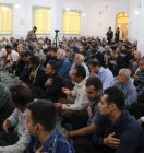 گزارش ویدیویی از مراسم عزاداری رئیس جمهور فقید در حسینیه شهید تاج‌گردون