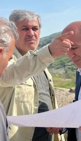 روز پرکار تاجگردون و بازدید از طرحهای عمرانی آب در گچساران و باشت