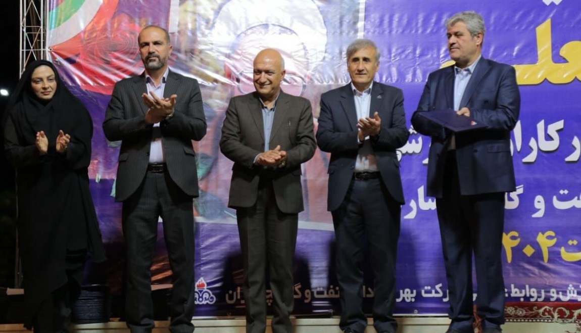 حضور غلامرضا تاجگردون در جشن بزرگداشت مقام معلم در گچساران