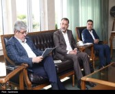 غلام‌رضا تاجگردون در دیدار با وزیر ورزش خواستار تسریع در روند اجرایی پروژه‌های ورزشی شد