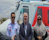 بالگرد فوریت های امداد هوایی گچساران پس از 5 سال وقفه با تلاش ها و پیگیری‌های غلام‌رضا تاجگردون آماده امدادرسانی شد