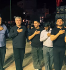 حضور نماینده مردم گچساران و باشت در هیأت‌های عزاداری گچساران در شب هفتم محرم