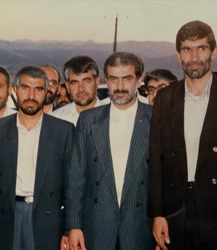 تصویری قدیمی از جمعی از مدیران استان در سال ۱۳۷۲