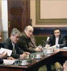 حضور غلامرضا تاجگردون در هیأت پارلمانی ایران برای گفت‌وگو با مقامات اروپایی