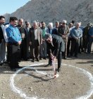 کلنگ‌زنی دو سالن ورزشی ویژه بانوان در روستاهای گچساران با اعتبار ۲۰ میلیارد ریال