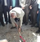 آيين كلنگ زنی خيابان بلاديان با حضور تاجگردون و معاون وزير راه و شهرسازی