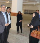 بازدید غلامرضا تاجگردون از بیمارستان در حال تجهیز بی‌بی حکیمه گچساران