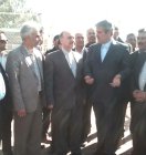 بازدید غلامرضا تاجگردون به همراه وزیر ورزش و جوانان از طرح‌های ورزشی شهرستان گچساران