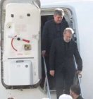 رئیس مجلس شورای اسلامی با استقبال مقامات محلی وارد گچساران شد