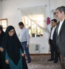 دیدار غلامرضا تاجگردون با خانوادههای شهدا