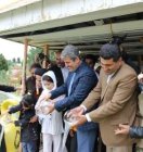 رهاسازی ماهی‌های سفره هفت‌سین در پارک لاله گچساران با حضور تاجگردون