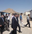 بازدید تاجگردون از طرح ملی انتقال آب به دشت امامزاده جعفر