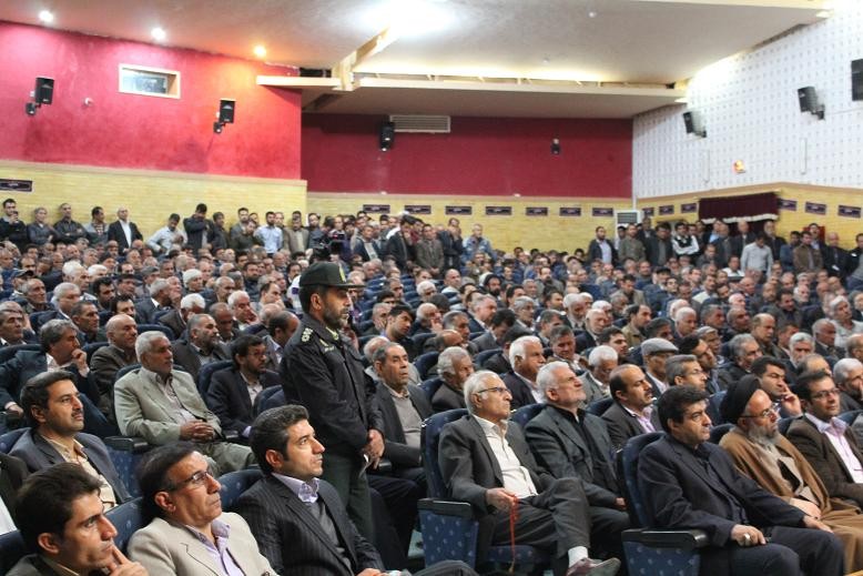 سخنان تاجگردون در همایش طوایف و اقوام گچساران