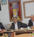 نشست بررسی نحوه اجرای طرح ساماندهي خيابان شهيد بلاديان شهر دوگنبدان با حضور تاجگردون