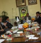 نشست تاجگردون با اعضای شورای اسلامی شهر دوگنبدان